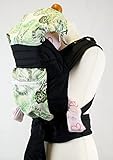Palm and Pond Porte bebe Mei tai à capuche et poche - Motif Cashemire