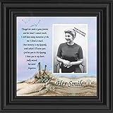 Her Smile、Remembranceの母、メモリギフトで、10 x 10 6756 10x10 ブラック 6756B