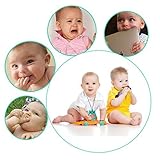 【Promotion seconds kill】Silicone Baby Teething The owl pendant - Fashion Nursing rainbow Necklace ba