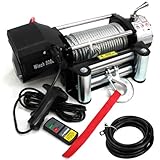 12V 電動ウインチ 電動ホイスト 3629kg / 8000LBS