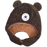 CONVERSE(コンバース) ニットキャップ ニット耳付き 帽子 冬用帽子 防寒帽子 くまさんpo-168-412802z ブラウン