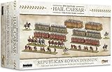 Warlord Games Republican Roman Division - エピックスケールプラスチックミニチュア 雹シーザー用 非常に詳細な古代時代 卓上ウォーゲーム用