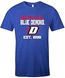 NCAA Estスタックジャージー半袖Tシャツ M ブルー