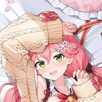 Amazon.co.jp: さくらみこ 抱き枕カバー 160 cm x 50 cm 2way
