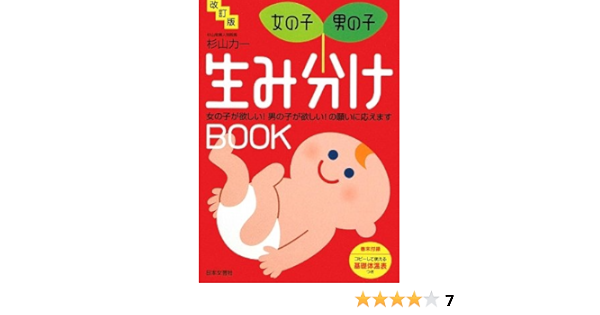 女の子 男の子 生み分けbook 女の子が欲しい 男の子が欲しい の願いに応えます 杉山 力一 本 通販 Amazon