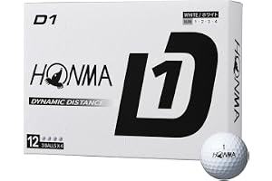 Honma (HONMA) 1 Dozen (12 Balls) Golf Official Ball D1 Ball 2024