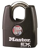 Master Lock(マスターロック) シャックルガードタイプ南京錠 4本キー 1JADEX