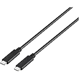 バッファロー BUFFALO USB3.1 Gen2ケーブル(C to C) PD3A 0.5m ブラック BSUCC312P3A05BK