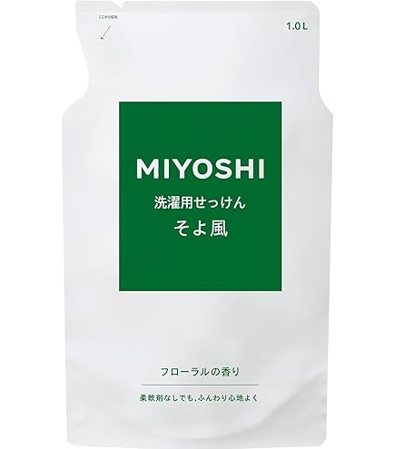 Amazon | MIYOSHI ミヨシ石鹸 業務用 液体せっけん そよ風 4L