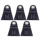 5本ユニバーサル65mm HCSブラック振動マルチツール木製カッターソーブレードフェインドルレボッシュ用ボッシュ