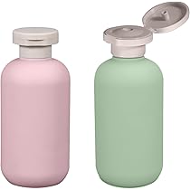 旅行用 シャンプーボトル (黒と白2色セット 60ml 2本セット 旅行用 シャンプーボトル (黒と白2色セット 60ml 2本セット 旅行用