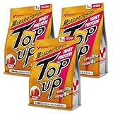 Kentai ケンタイ TOP UP ホエイプロテイン イチゴ 3kg(1kg×3袋)【ビタミン11種 × ミネラル4種】栄養機能食品 国内製造 WPC ホエイ プロテイン whey protein ストロベリー