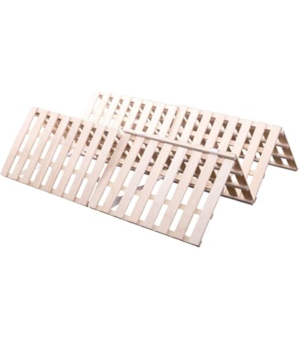 Amazon｜すのこベッド 折りたたみベッド 天然桐 二つ折り ベッド