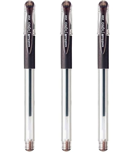 Amazon | Uni ゲルボールペン ユニボール シグノ 極細 0.38mm ブラウン
