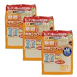 東和産業 暖房関連グッズ ホワイト M 窓際 冷気遮断 3個セット 東和産業 暖房関連グッズ ホワイト M 窓際 冷気遮断 3個セット