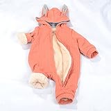 (チェリーレッド) CherryRed ベビー＆キッズ用 ファション カバーオール ロンパース 着ぐるみ キッズコスチューム 子供 男の子 女の子 出産 祝い パジャマ 防寒着 裏起毛 4#