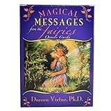 QSFDCLG マジカルフェアリーオラクルカード 44枚 マジックフェアリー 女神オラクルカード 運命 カジュアルボードゲーム トランプ 占いテーブルカードタロットカード