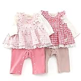 coeur a coeur (クーラクール ) カバーオール (70～80cm) キムラタンの子供服 (44056-181a) ピンク 70