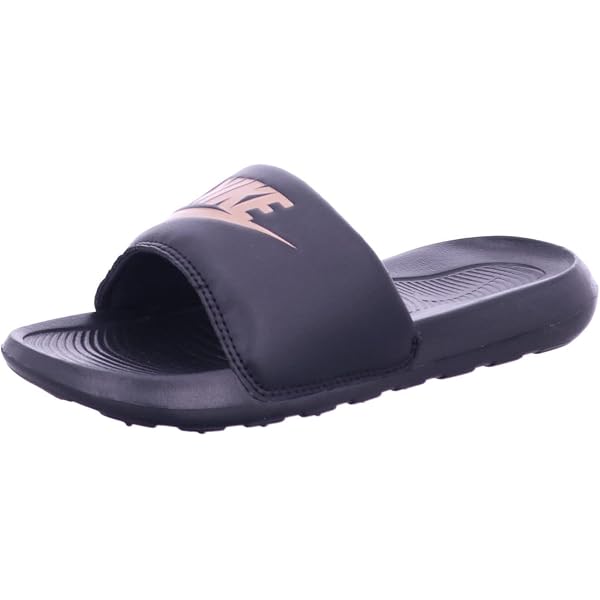 nike sandals rose gold