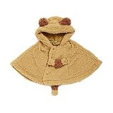 apres les cours(アプレレクール) ライオン＆プードルボアマント　ブラウン　70cm ベビー服