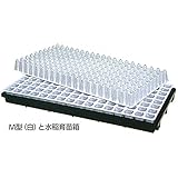 タキイ 根巻防止 セルトレイM型 白 128穴 8×16列 100枚入り 300×590mm プラグトレイ