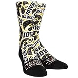 Iowa Hawkeyes Youth NCAAロゴスケッチソックス – チームカラー、