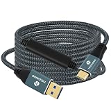 Thzzhnno USB C - USB-A ケーブル 10Gbps 8M、USB 3.1 USB 3.2 Gen2 データ転送ケーブル 、USB Type CコードiPhone/MacBook Pro/iPad Pro用
