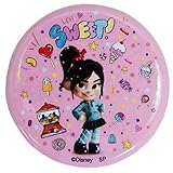 シュガーラッシュオンライン[缶バッジ]ビッグカンバッジ/スウィート ディズニー