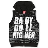 ベビードール 斜めロゴベスト ベビー キッズ 90cm ブラック