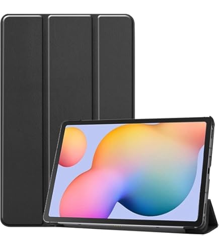 Garaxy Tab S6 Lite ガラスフィルム(貼り付け済)、ケースセット Amazon.co.jp: WHskyee Galaxy Tab S6 Lite（2024）用の ガラス