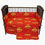 College Covers Iowa State Cyclonesベビーベッドのペアソリッドフィットシート