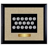 American Coin Treasures Last 20 Years of Buffalo Nickels Wood Frame [並行輸入品]