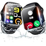 スマートウォッチ 通話機能 【2024年新モデル・1.9インチ大画面】 Bluetooth5.3 活動量計 超薄型 iPhone＆アンドロイ