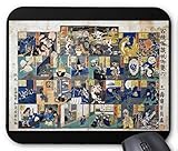 歌川芳員『 百種怪談妖物双六 』のマウスパッド：フォトパッド（ 浮世絵シリーズ ）