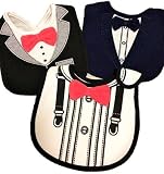 チンプンチャンプン スタイ よだれかけ ビブ セット ベビー 赤ちゃん 用品 スナップ ボタン 式 黒 × 白 × 紺