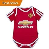 マンチェスターユナイテッドManchester United Baby SuitホームBodysuits 9 – 18ヶ月の幼児Onesizeレッド