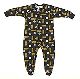 Pittsburgh Steelers nfl新生児や幼児用フリーススリーパー、ブラック
