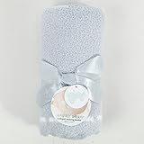 ベアフットドリームス / Barefoot Dreams CozyChic Scallop blanket [ #551 ] コージーシック スカラップ ブランケット(:、カラー:blue