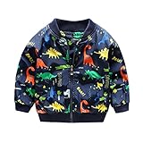 Cutelove　野球服　コート　ウインドブレーカー　暖かいセーター　トップス　ロングスリーブ　長袖　綿　男の子　ベビー　ボーイズ　赤ちゃん　幼児　春　秋　可愛い　暖かい　ファッション　カジュアル　普