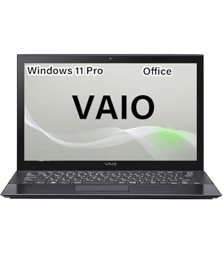 Amazon.co.jp: VAIO バイオ Pro PG ノートパソコン ブラック Windows