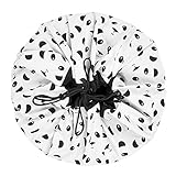 玩具　収納マット　収納バッグ　プレイマット　おもちゃ収納　円型　ピクニック用　多機能　お片付け (C)