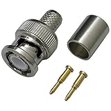 ジェフコム BNC型ストレートプラグ LBNC-5C-2P
