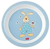 Sigikid Semmel Bunny Melamine Plate (21.5 x 21.5 x 2.5 cm) by Sigikid