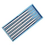 F Fityle 6点セット　タングステン鋼　ロータリーバー　超硬カッター　彫刻ナイフ　耐久性　 - 1.0mm