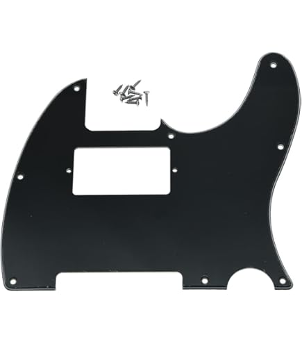 Produktbild von Vintage Pickguard Im Telecaster-Style – Gealterte Perlmutt-Optik, 5-Loch-Befestigung