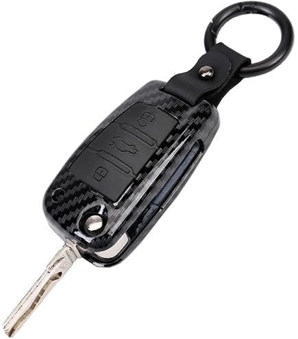 Amazon | ABS樹脂制 スマートキーカバー キーケース レッド 4色選黒赤