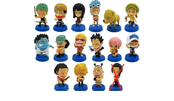 Amazon ワンピース アニキャラヒーローズ 幼少期編 其の二 ノーマル全15種セット フィギュア ドール 通販