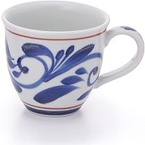 魯山人　砥部焼 砥部焼 千山窯 丸碗（十草）【和食器通販e-tobeyaki.com】