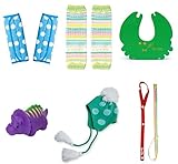 ラヴィギフト6点セットベルトカバー ブルー マシュマロ カニ 恐竜B 帽子ミント ホルダーレインボー lv-g09‐64