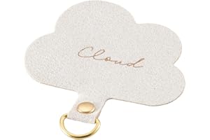 [エレコム] スマホ ストラップ ホルダー シート 1枚入り 1口タイプ デザインタイプ 雲 P-STHD1DE02